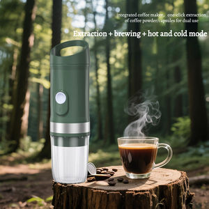 เครื่องชงกาแฟเอสเปรสโซ่ทรงแคปซูลใช้ไฟด้วย USB และแบตเตอรี่สำหรับการตั้งแคมป์การเดินทางกลางแจ้งสำนักงาน - Product Image 6