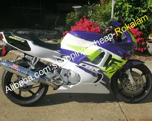 Белый синий обтекатель для Honda CBR 600 CBR600 F3 CBR600F3 95 96 1995 1996 ABS детали для кузова мотоцикла