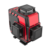 Niveau laser rotatif 4D à 360 degrés à 12 lignes, précision de 1 mm, qualité industrielle et DIY, niveau laser professionnel fabriqué en Chine