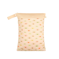 Sac étanche réutilisable pour articles humides et secs, sac à couches en tissu lavable à double fermeture éclair, sac de voyage pour maillot de bain et articles de plage