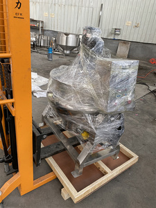 Điện Đôi Gas Hơi Nước Jacketed Ấm Đun Nước Với Mixer Khuấy Bếp Công Nghiệp Áo Khoác Nấu Ăn Ấm Đun Nước - Product Image 6