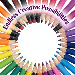 Set di Matite Colorate Non Tossiche con Mina Nera per Bambini dell'Asilo, Graffiti e Pittura, Regalo Promozionale di Cancelleria - Product Image 3