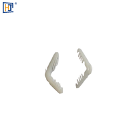 Connecteur d'angle en plastique, insert d'angle, pièce d'angle pour barre d'espacement en aluminium, verre isolant IGU, double vitrage