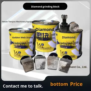 Disco de Pulido de Diamante de Alto Rendimiento <span class=keywords><strong>para</strong></span> Renovación de Pisos de Concreto con Unión Metálica, Segmento de Pulido <span class=keywords><strong>para</strong></span> Terrazo y <span class=keywords><strong>Cemento</strong></span> - Product Image 5