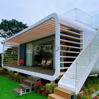 Maison préfabriquée prête à l'emploi BD, 3 chambres, maisons modulaires préfabriquées, maison conteneur extensible, mini-maisons