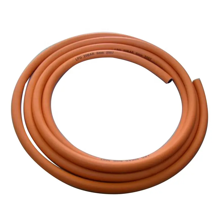 13mm 15mm 14inch high pressure braided flexibility gas lpg rubber hose propane hose fittings