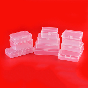 Xách tay mini rõ ràng PP nhựa hộp lưu trữ đa mục đích trong suốt nhỏ trường hợp quà tặng cho các sản phẩm gia dụng đóng gói di động - Product Image 6