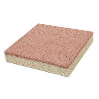 Brique de pavage perméable à l'eau de haute qualité pour allée, texture de pavé perméable pour passage piétonnier