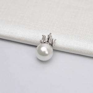 Pendentif Couronne en Argent S925 Wenchi pour Femme, Bijou DIY avec Plateau Vide Demi-Phénix pour Perles, Nouveau 14232 Chine - Product Image 3