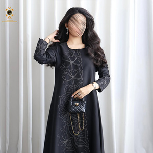Abaya Zaynab per Donne Musulmane, Ultimo Design di Lusso Dubai, Vestito Ramadan Femmes, Abaya Femmes Rob Ramadan, Jalabiya - Product Image 4