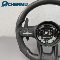Pièces automobiles, volant en fibre de carbone AMG pour Mercedes Benz GLA CLS C300 E63 W222 Classe A Classe C W213 W203 W205