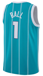 Groothandel Alle Stijl Gestikt Basketbal Jersey Korte Set Charlotte 1 Lamelo Ball 2 Larry Johnson 33 Alonzo Rouw - Product Image 2