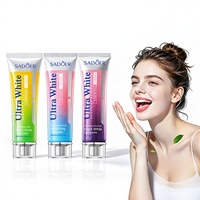 SADOER Dentifrice Ultra Blanc Blanchissant Formule Herbal Anti-Caries Rafraîchissant pour Usage Domestique