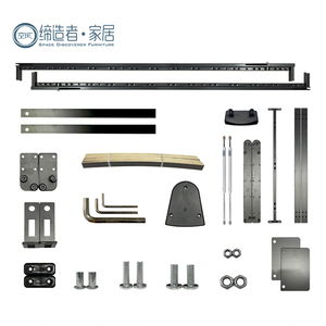 Quarto Do Escritório Cama De Mobiliário Inteligente Mecanismo Dobrável De Parede Moderna Cama De Parede Murphy Sofá Montado Na Parede Cama Escondida - Product Image 6