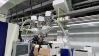 Dosages volumétriques automatiques CE pour additifs monochromes en granulés plastiques à vis, pour mélange de masterbatch