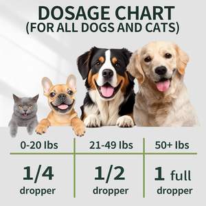 Suplemento para Mascotas de Marca Privada OEM/ODM, Gotas de Aceite de Cáñamo para Perros, Golosinas Calmantes, Ayuda para Dormir, Alivio de la Ansiedad, el Estrés y el Dolor de Cadera y Articulaciones - Product Image 4