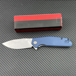 Coltello Tascabile Pieghevole KS 2036 con Manico in ABS e Lama in Acciaio 8CR13MOV per Autodifesa, Sopravvivenza, Caccia e Taglio Frutta - Product Image 6