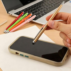 DR001-BP Cheapest Metal Multi-color Stylus Ballpoint <b>Pen</b> With Custom Logo for promotion and gifts - Product Image 3