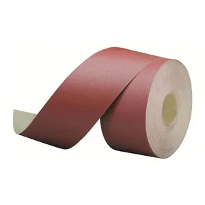 Rouleau de tissu d'émeri doux en oxyde d'aluminium jb-5 TJ113 pour utilisation à la main, rouleau de tissu abrasif, rouleau de tissu de sable