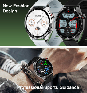 Montre connectée GPS U19 avec bracelet en silicone, appels, appels vidéo, paiement, Android OS, écran TFT, fréquence cardiaque, oxygène sanguin, suivi du sommeil - Product Image 3