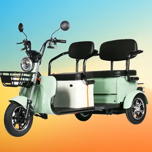 Triciclo elettrico per il tempo libero da 48 v60v72vselectable triciclo elettrico per uso domestico,