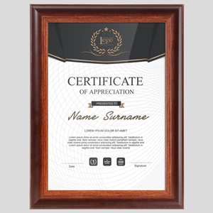 Giấy chứng nhận tốt nghiệp Khung Ảnh A4 người giữ giấy chứng nhận tốt nghiệp - Product Image 2