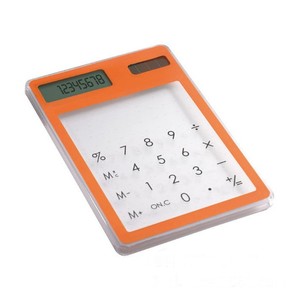 เครื่องคิดเลขพลังงานแสงอาทิตย์แบบใส/เครื่องคิดเลขพิมพ์โลโก้ตามสั่ง - Product Image 4
