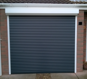 Haute vitesse à distance <span class=keywords><strong>électrique</strong></span> en aluminium moderne coupe-vent extérieur <span class=keywords><strong>Garage</strong></span> enrouler portes volets roulants - Product Image 4
