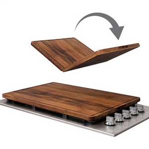 Planche à découper extra large pliable pour cuisinière, double face, pliable, pour nouilles, charcuterie et protection d'évier - Product Image 1