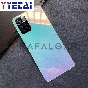 Cubierta Trasera de Vidrio para Batería de <span class=keywords><strong>Xiaomi</strong></span> <span class=keywords><strong>Redmi</strong></span> <span class=keywords><strong>Note</strong></span> <span class=keywords><strong>11</strong></span> <span class=keywords><strong>Pro</strong></span>+Plus 5G 21091116UG 21091116UC, Carcasa Trasera de Repuesto - Product Image 5