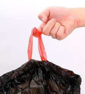 Large Size Drawstring Garbage Bags <b>Plastic</b> Trash Bags for <b>Kitchen</b> Household and Commercial Waste Use - Product Image 4
