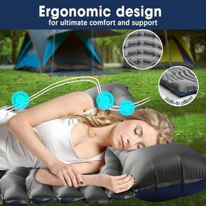 Matelas de couchage gonflable ultraléger Double Outdoors / Facile à gonfler, confortable, léger, durable et approuvé pour <span class=keywords><strong>hamac</strong></span> - Product Image 6