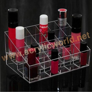 Custom Beauty Store Display Fixture Acrylic Makeup Skincare Retail Display <b>Stand</b> Countertop Showcase - Product Image 4