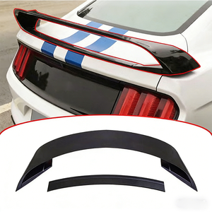 Accessoires automobiles : Aileron arrière style R en ABS imitation fibre de carbone pour Ford Mustang 2015 2016 2017 - Product Image 1