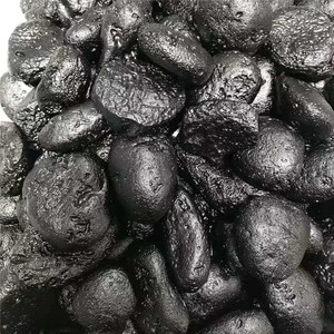 หินอีโรไลต์สีดำธรรมชาติแท้ หินอุกกาบาตดิบ - Product Image 4