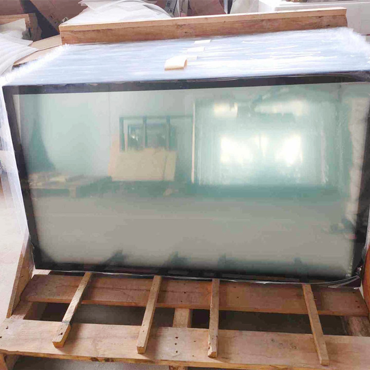 2mm Black One Side Translucent Tempered
