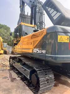 Excavatrice Hyundai 305LC-9T d'occasion, 30 tonnes, grande taille, 90% neuve, pièces d'origine, moteur Cummins, meilleur prix, modèle 2024, capacité de la benne de 1,38 m - Product Image 2