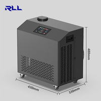 1-45 ℃   Refroidisseur d'eau pour bain de glace à température contrôlée, noir et blanc, faible bruit, contrôle par application WIFI, prise en charge OEM ODM