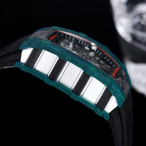 Montre mécanique entièrement automatique unisexe de haute qualité, étanche, avec style sportif et bracelet en silicone - Product Image 4