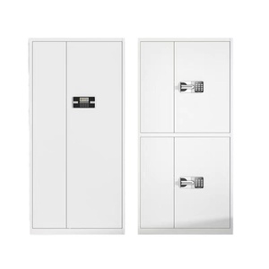 Powder Coated Steel Filing <b>Cabinet</b> 2 Door <b>Office</b> Storage Cupboard - Product Image 4