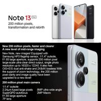 Nouveau Téléphone Mobile Original Redmi Note 13 Pro Plus 5G 6,67 Pouces MIUI 14 7s Gen 2 Octa