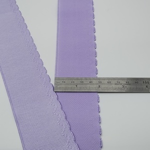 Banda web elástica trenzada de punto suave de 49mm, ropa, banda de cintura antideslizante para coser, cinturón Textiles para el hogar - Product Image 3