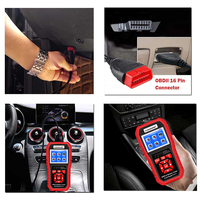 Escáner KONNWEI KW890 OBD2, lector de código de coche mejor valorado, herramienta de diagnóstico con reinicio de aceite OBD2 y probador de batería