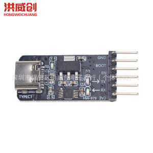 Módulo de Programación USB a Serial Hongweichuang ESP32 Auto Downloader 3V3 Tipo C1 para ESP32 ESP8266 - Product Image 3