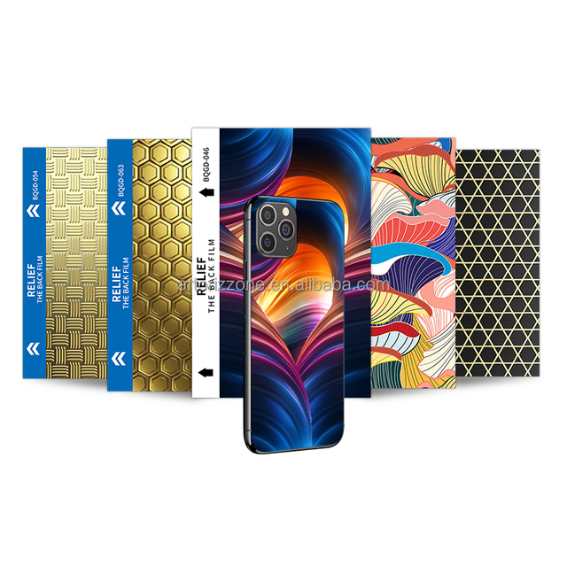 Wholesale Back Skin for Mobile Phone Back Wrap Sticker Custom Diy Phone Universal Cut Back Sticker for Your Own Mobile Fi