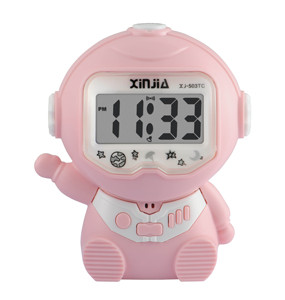 Xinjia ngắn bàn báo động & bảng đồng hồ cho người mù nói chuyện thời gian kỹ thuật số - Product Image 5