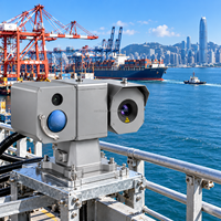 Caméra thermique PTZ marine pour la sécurité et la surveillance des ports et des terminaux maritimes