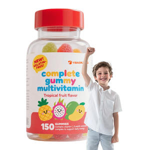 Gomitas multivitamínicas vegetarianas <span class=keywords><strong>de</strong></span> energía diaria <span class=keywords><strong>de</strong></span> fábrica OEM <span class=keywords><strong>para</strong></span> adolescentes, vitaminas <span class=keywords><strong>C</strong></span> E B con sabor a frutas, 150 <span class=keywords><strong>c</strong></span>ápsulas - Product Image 1
