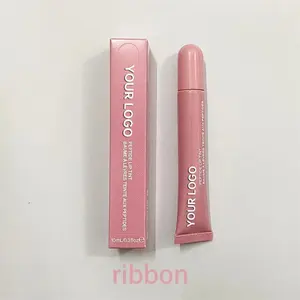 Brillant à lèvres <span class=keywords><strong>bio</strong></span> et vegan de marque privée pour enfants cosmétiques de <span class=keywords><strong>maquillage</strong></span> en gel liquide transparent en boîte Trending Fat Line - Product Image 5