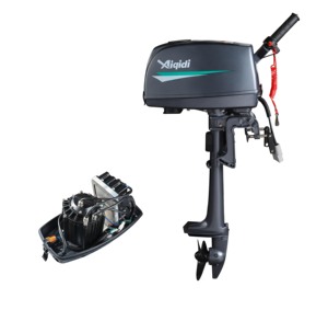 Moteur de bateau neuf 3 CV, propulsion marine, refroidissement par air, commande par gouvernail - Product Image 3